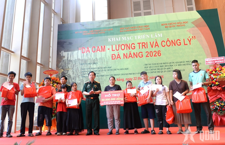 Triển lãm “Da cam - Lương tri và Công lý”- Đà Nẵng 2026